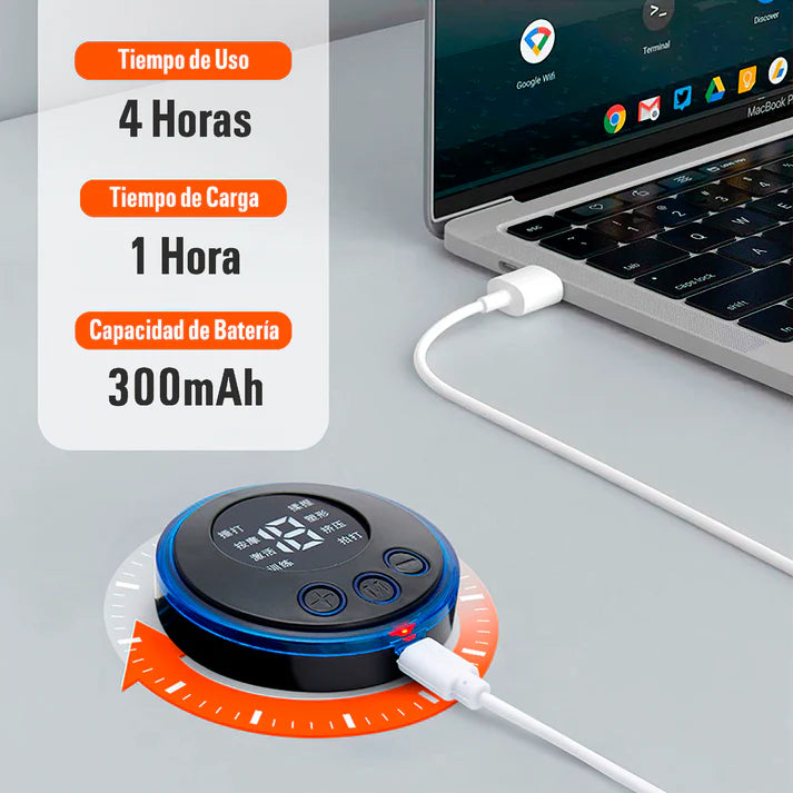 MASAJEADOR PORTATIL RECARGABLE