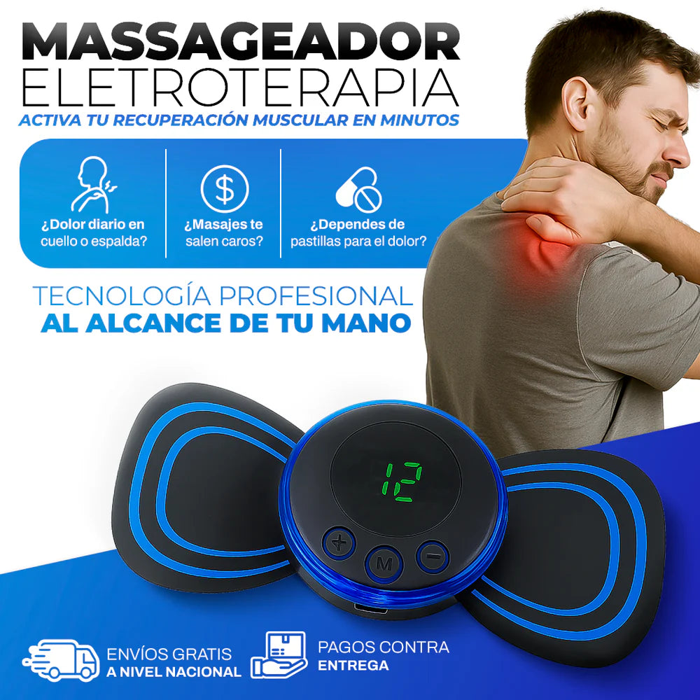 MASAJEADOR PORTATIL RECARGABLE